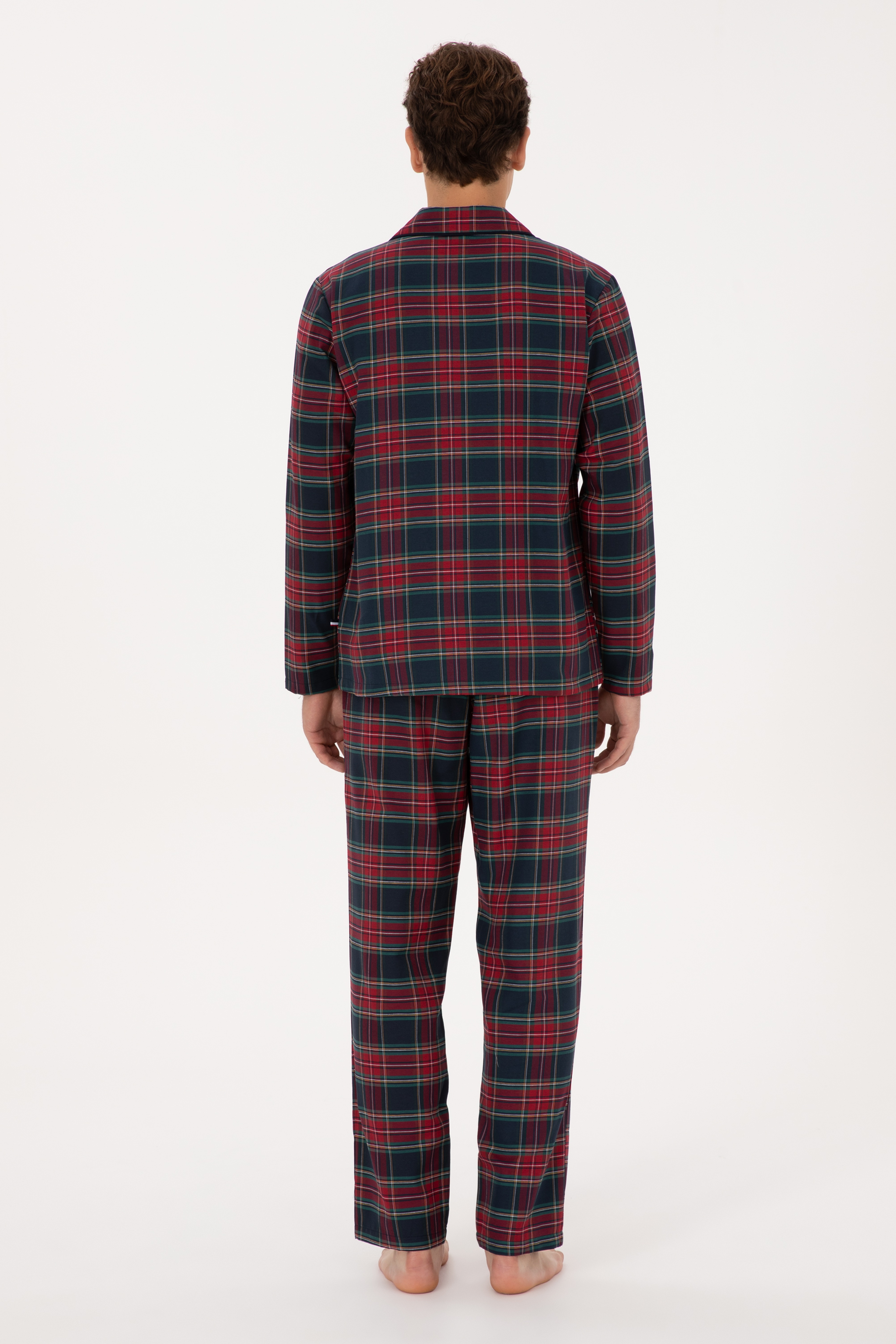 Erkek Bordo Pijama Takımı