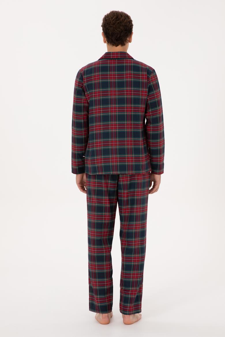 Erkek Bordo Pijama Takımı - 50318614003