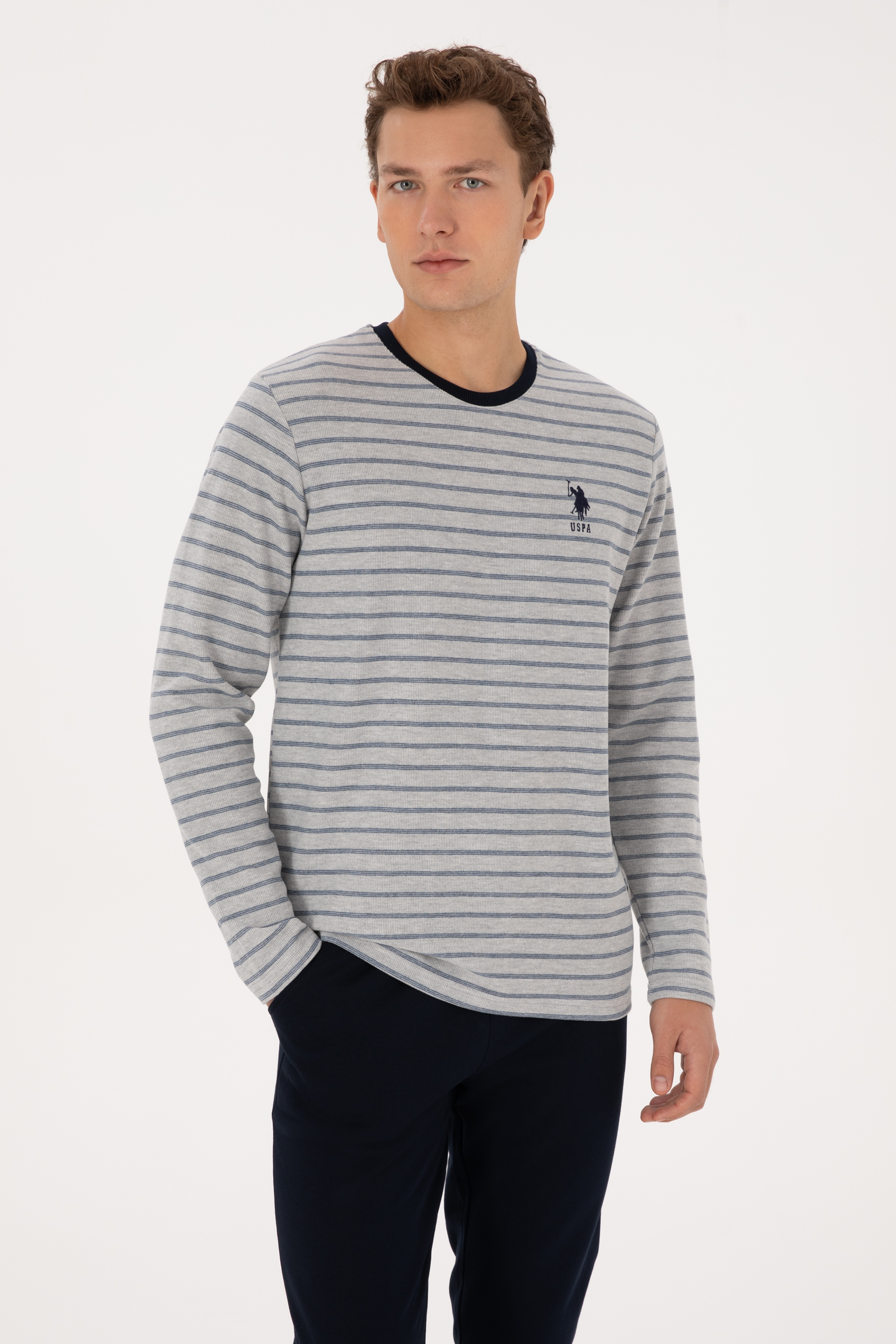 Erkek Lacivert Pijama Takımı - Image 3