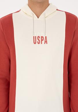 Erkek Regular Fit Kapüşonlu Gül Kurusu Sweatshirt - 50316365036