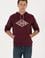 Erkek Regular Fit Kapüşonlu Bordo Sweatshirt