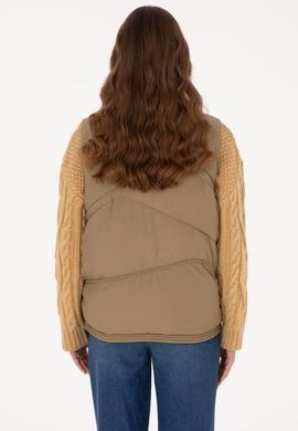 Kadın Açık Haki Yelek - 50308091033