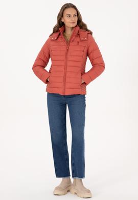 Kadın Gül Kurusu Mont - 50307935044