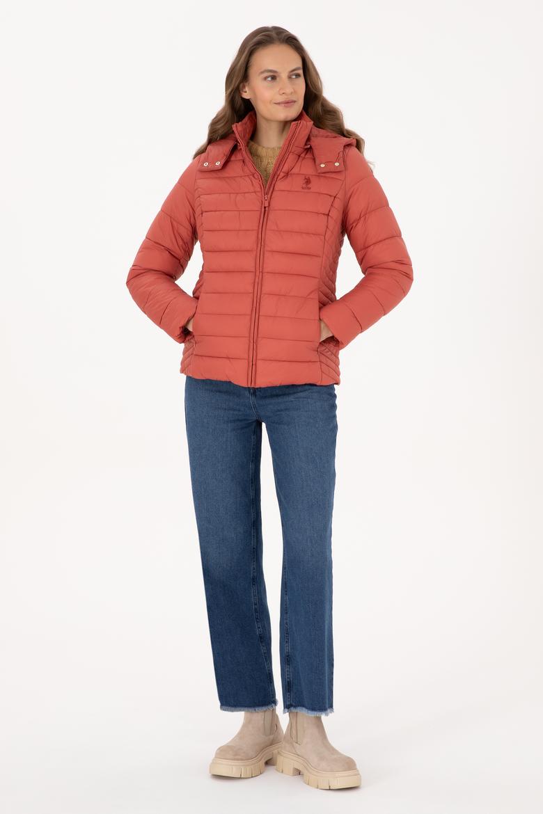 Kadın Gül Kurusu Mont - 50307935044