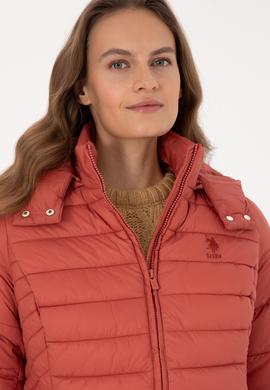 Kadın Gül Kurusu Mont - 50307935044