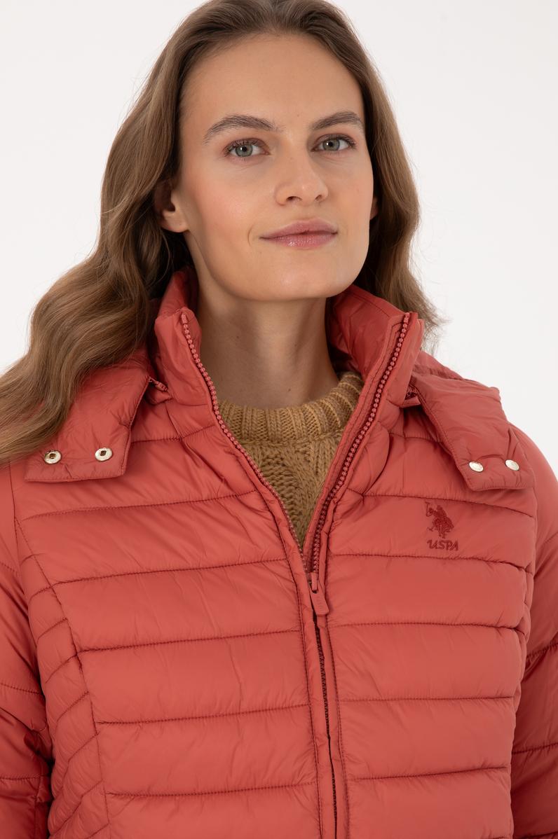 Kadın Gül Kurusu Mont