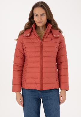 Kadın Gül Kurusu Mont - 50307935044