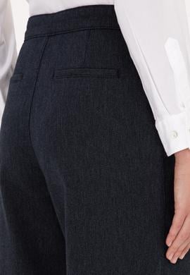 Kadın Lacivert Kanvas Pantolon - 50309263010