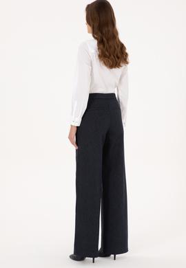 Kadın Lacivert Kanvas Pantolon - 50309263010