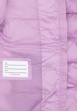 Kız Çocuk Lila Kapüşonlu Kaban - 50313073002