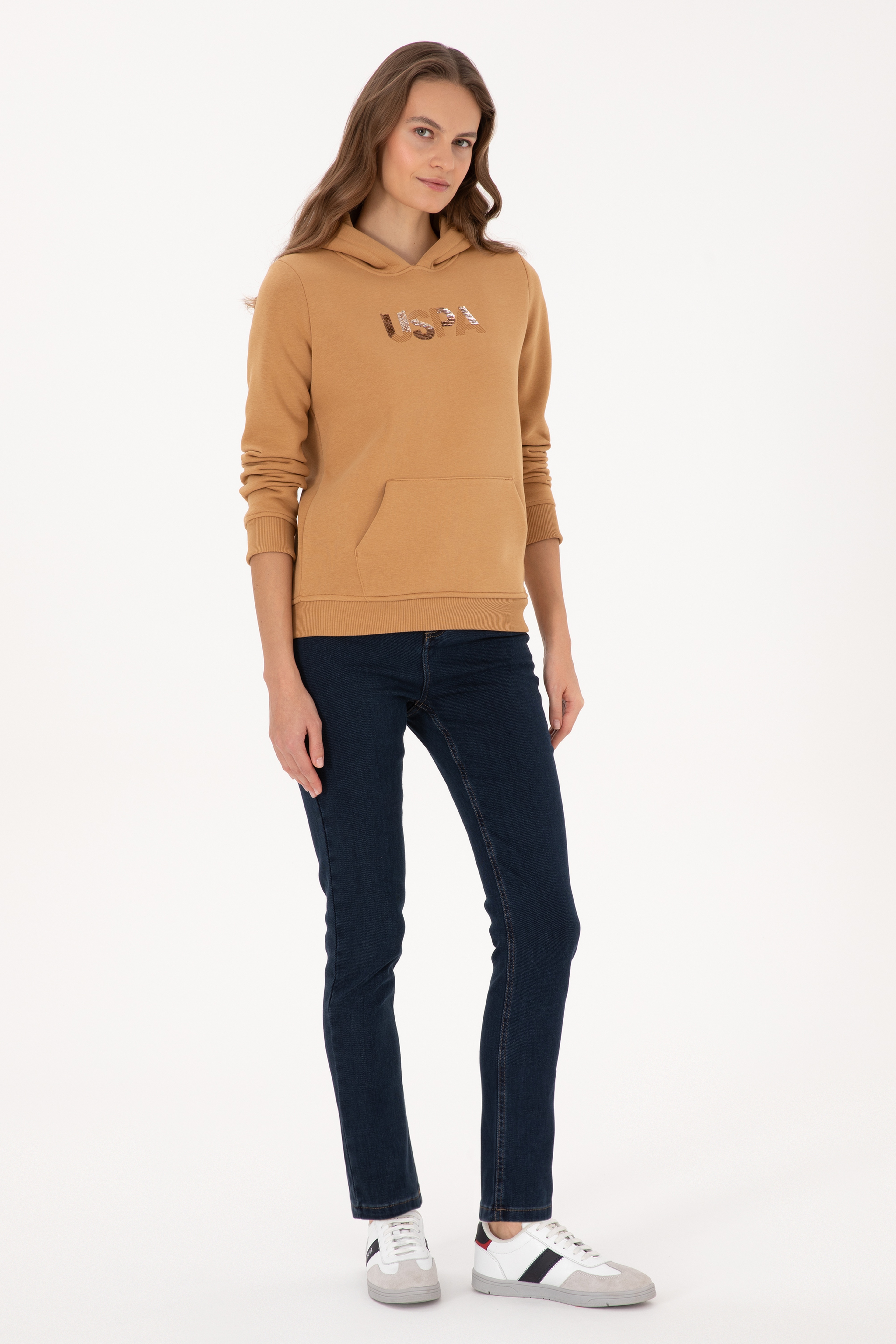 Kadın Koyu Mavi Jean Pantolon - Image 3