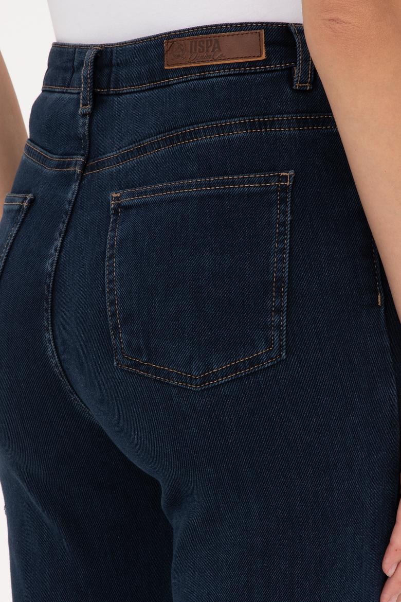 Kadın Koyu Mavi Jean Pantolon - 50315767003