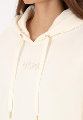 Kadın Krem Kapüşonlu Sweatshirt - 50314938020