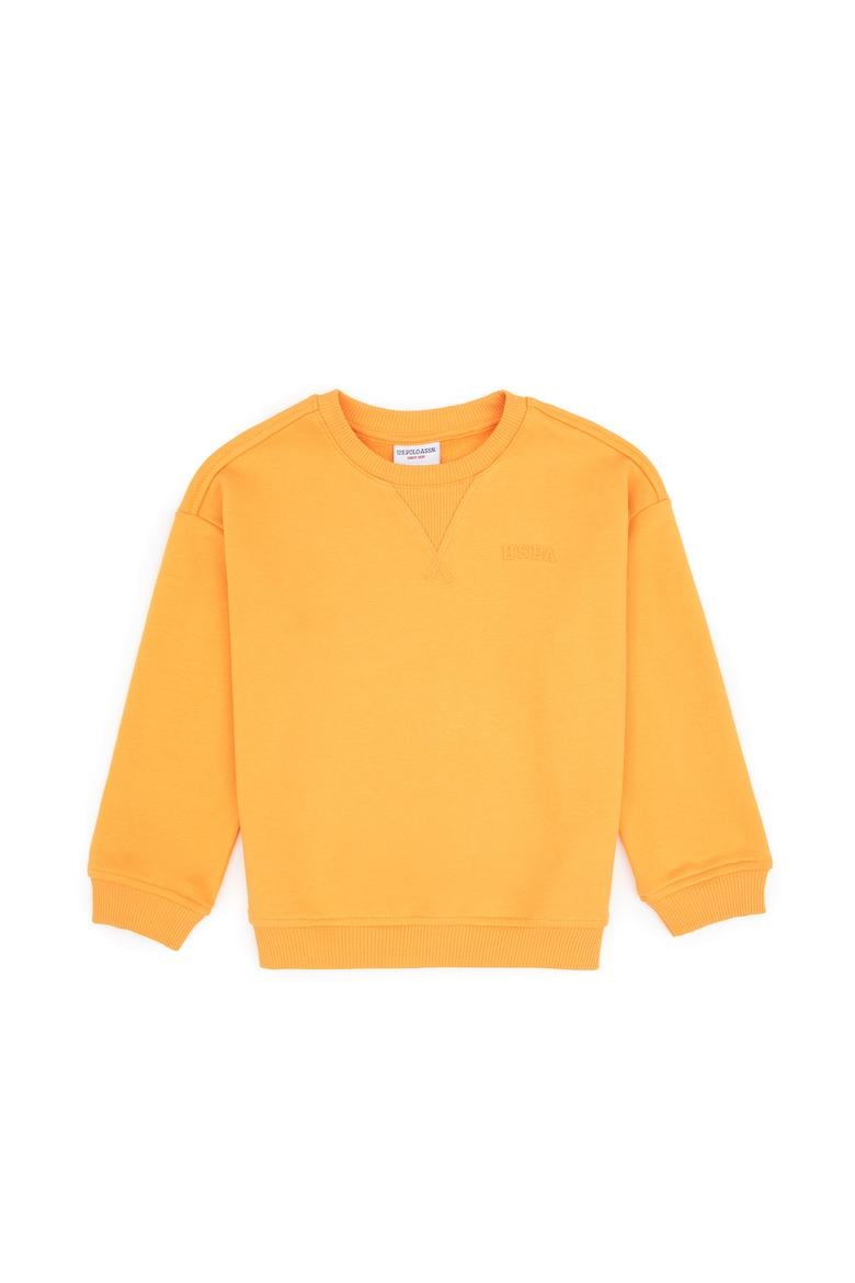 Erkek Çocuk Mango Bisiklet Yaka Basic Sweatshirt