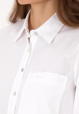 Kadın Beyaz Uzun Kollu Gömlek - 50308971003