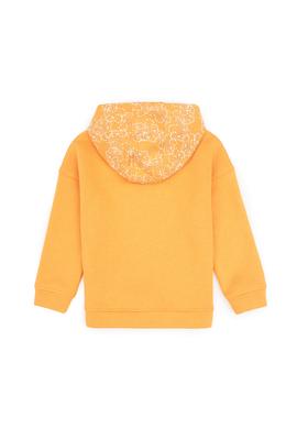 Kız Çocuk Turuncu Kapüşonlu Sweatshirt - 50311717022