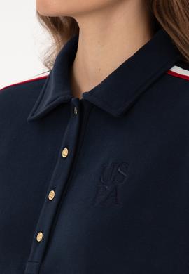 Kadın Lacivert Örme Elbise - 50313934028