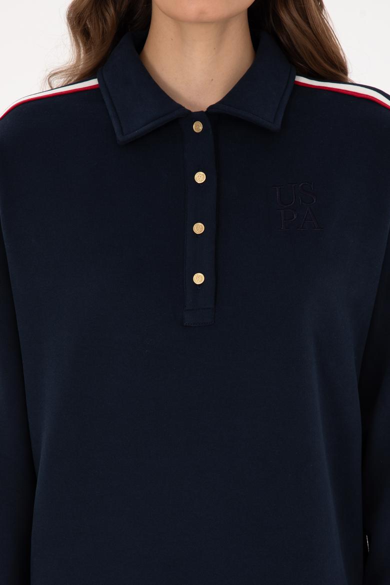 Kadın Lacivert Örme Elbise - 50313934028