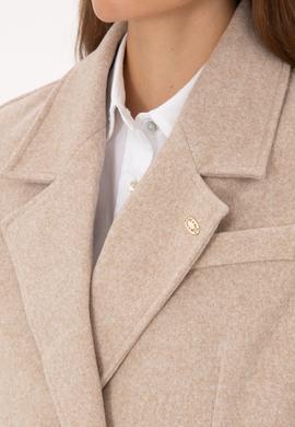 Kadın Camel Melanj Örme Yelek - 50315824006