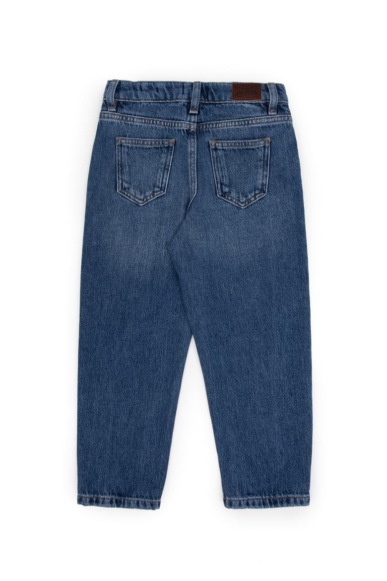 Erkek Çocuk Mavi Jean Pantolon - 50316757016