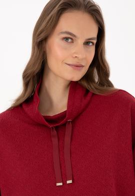 Kadın Bordo Sweatshirt - 50309077006