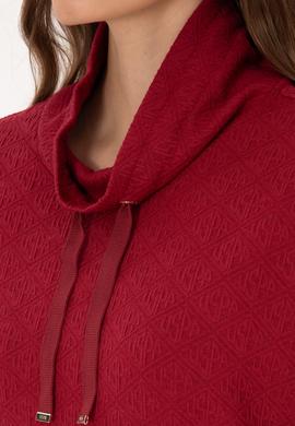 Kadın Bordo Sweatshirt - 50309077006