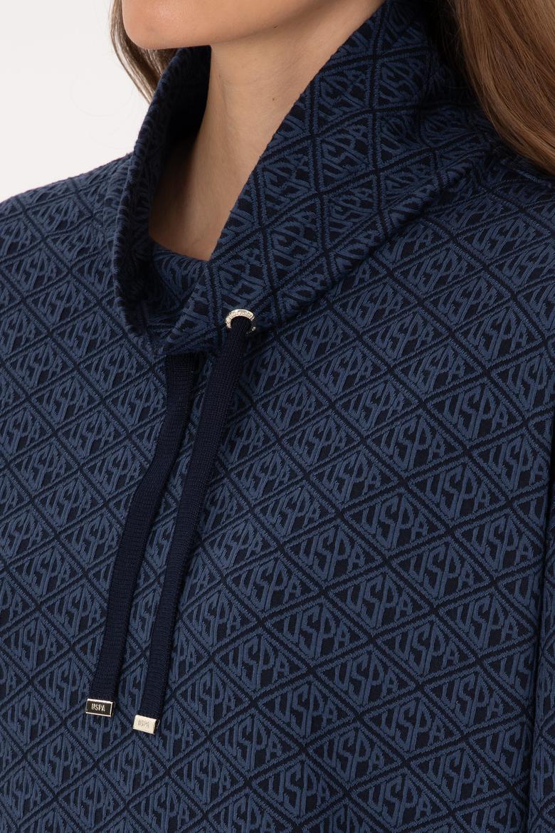 Kadın Lacivert Sweatshirt - 50309077014