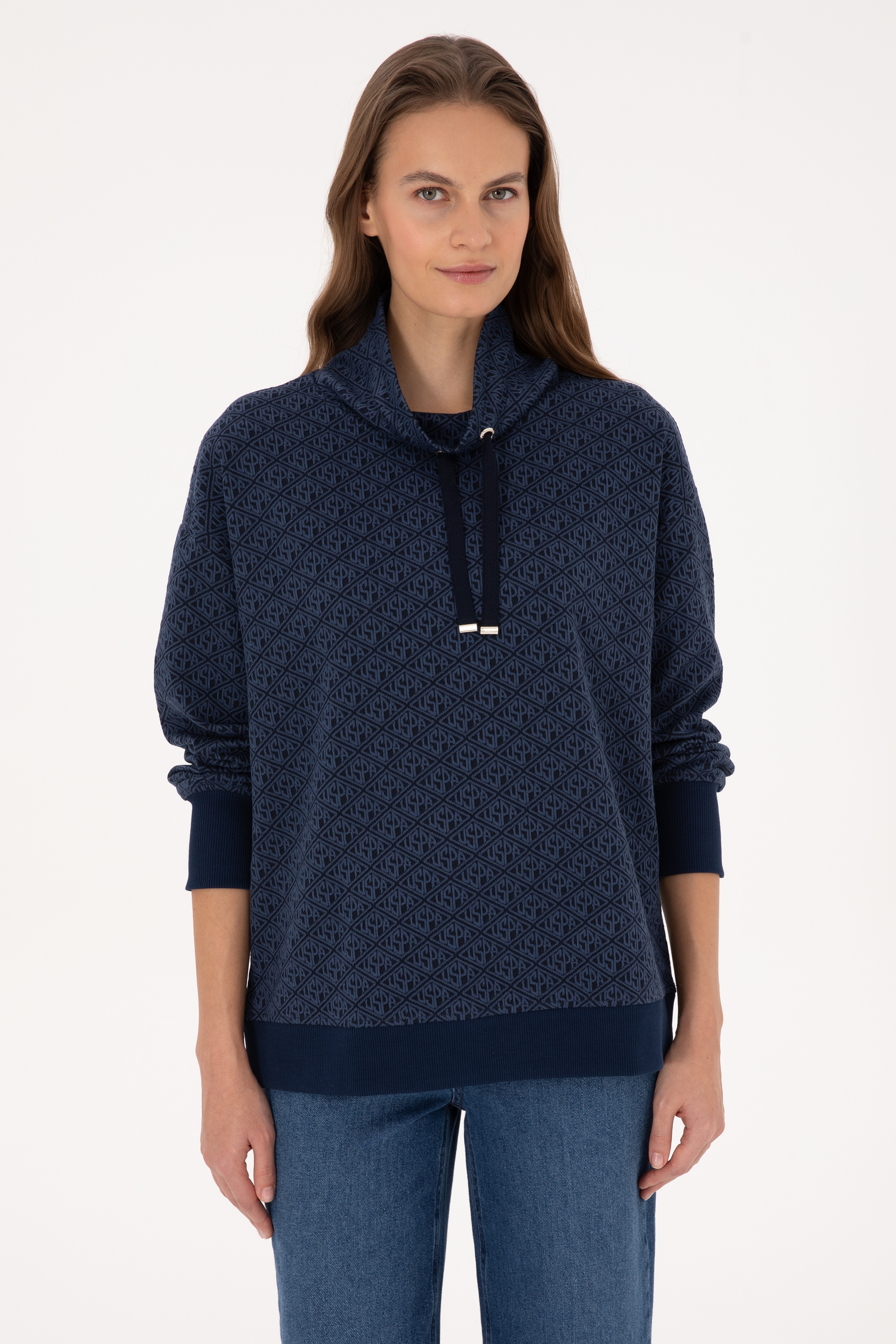 Kadın Lacivert Sweatshirt