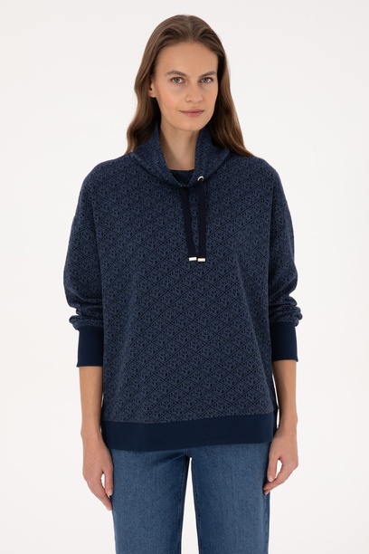 Kadın Lacivert Sweatshirt