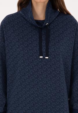 Kadın Lacivert Sweatshirt - 50309077014