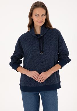 Kadın Lacivert Sweatshirt - 50309077014