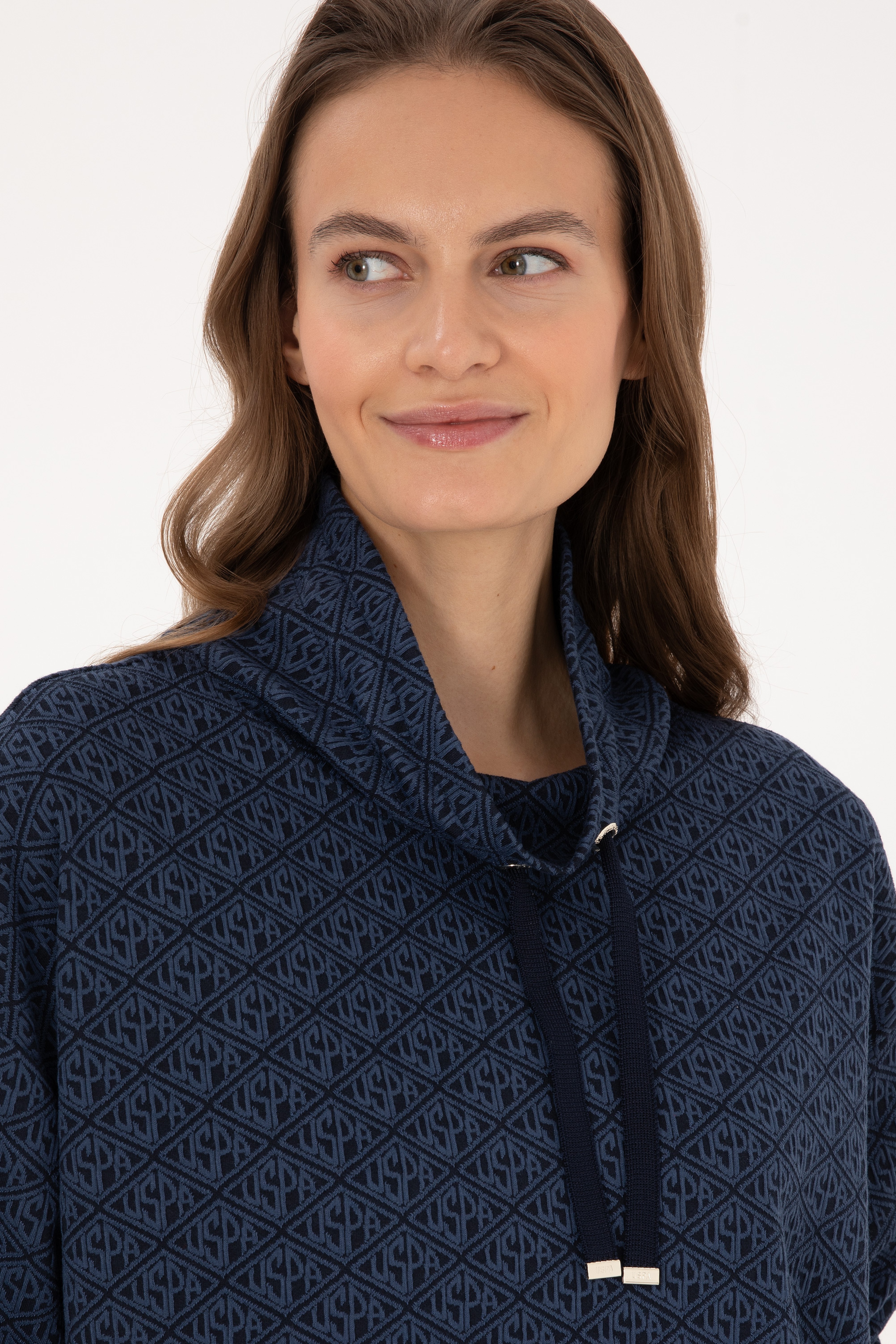 Kadın Lacivert Sweatshirt