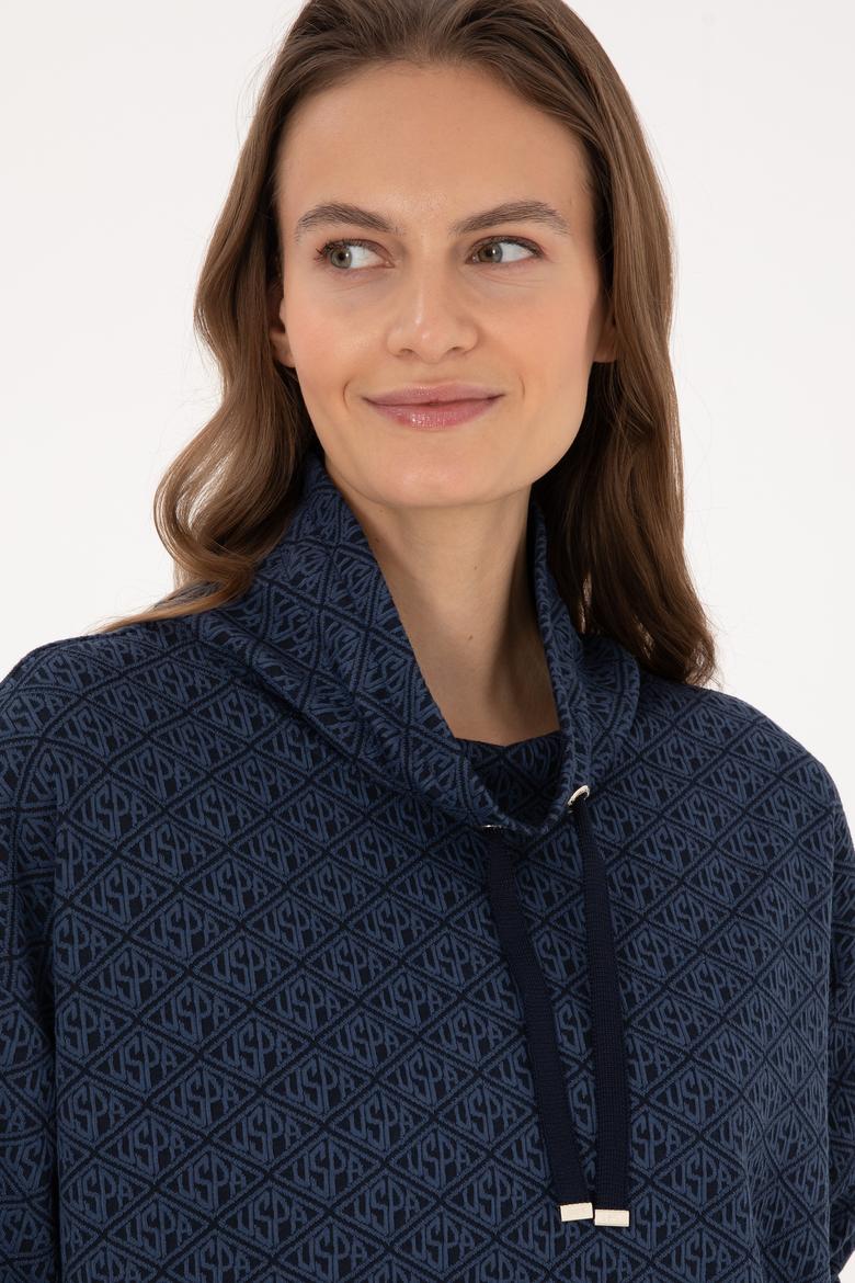 Kadın Lacivert Sweatshirt - 50309077014