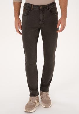 Erkek Kahverengi Jean Pantolon - 50308279131