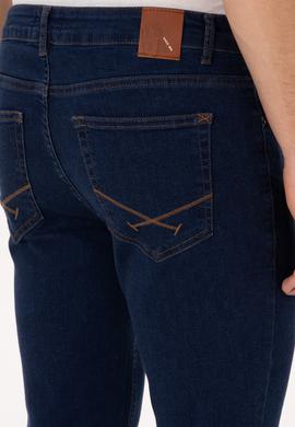 Erkek Koyu Mavi Jean Pantolon - 50310343040