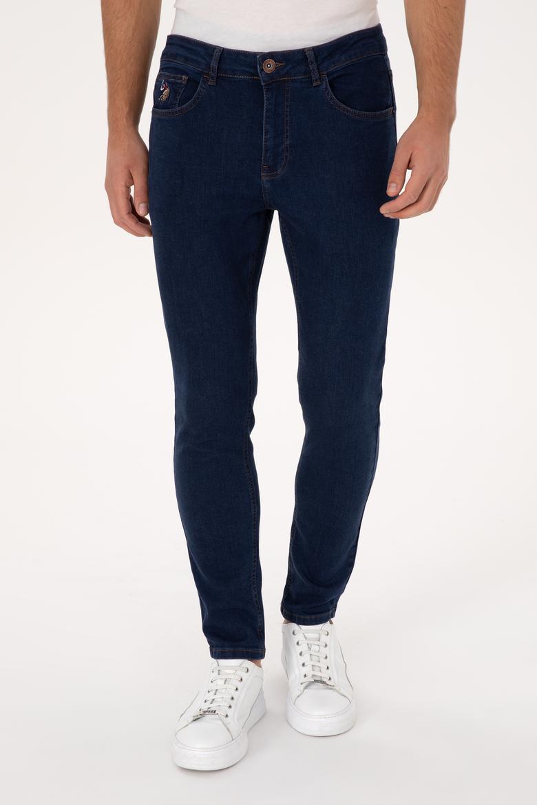 Erkek Koyu Mavi Jean Pantolon - 50310343040