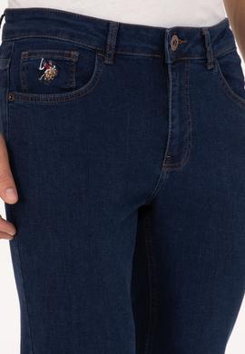 Erkek Koyu Mavi Jean Pantolon - 50310343040