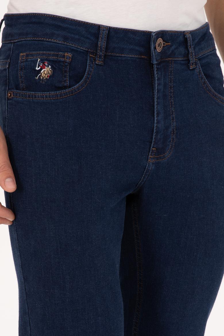 Erkek Koyu Mavi Jean Pantolon - 50310343040