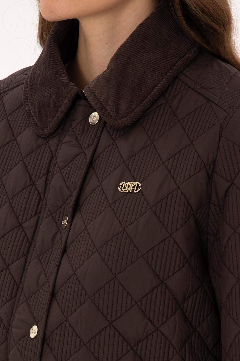 Kadın Koyu Kahverengi Mont