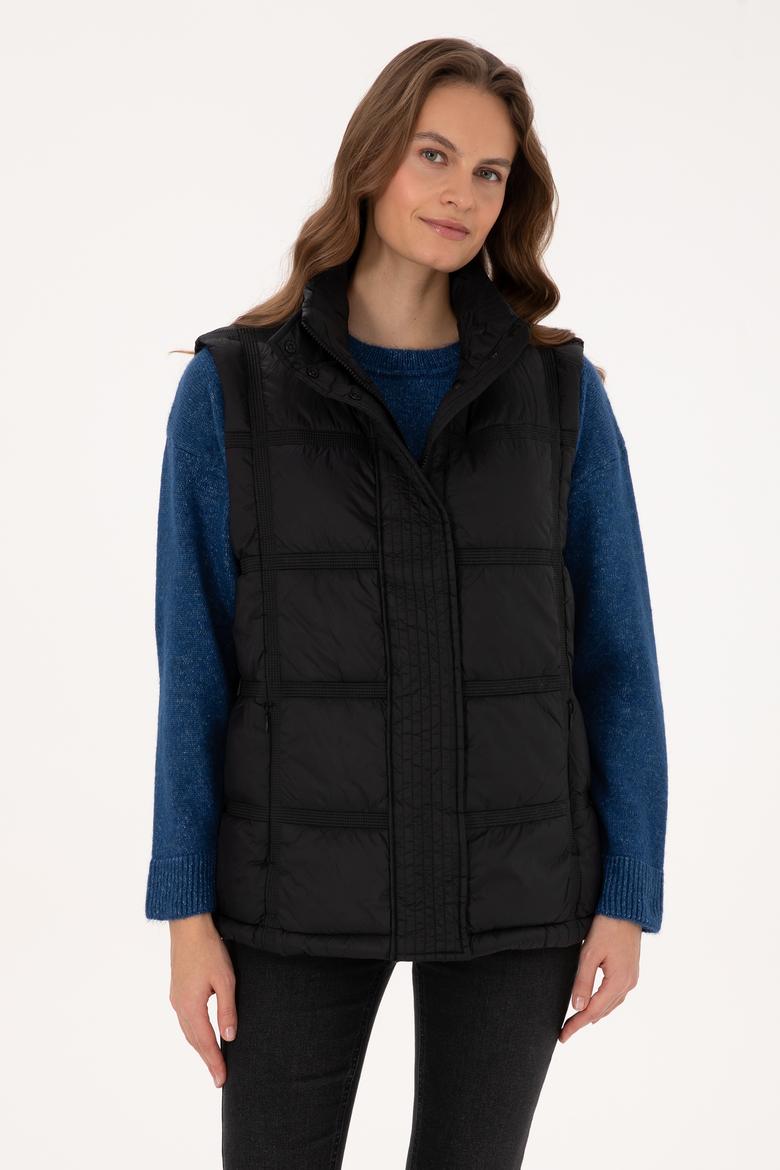 Kadın Siyah Yelek - 50308632006