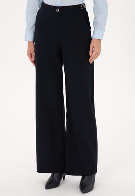 Kadın Lacivert Kanvas Pantolon - 50309342005