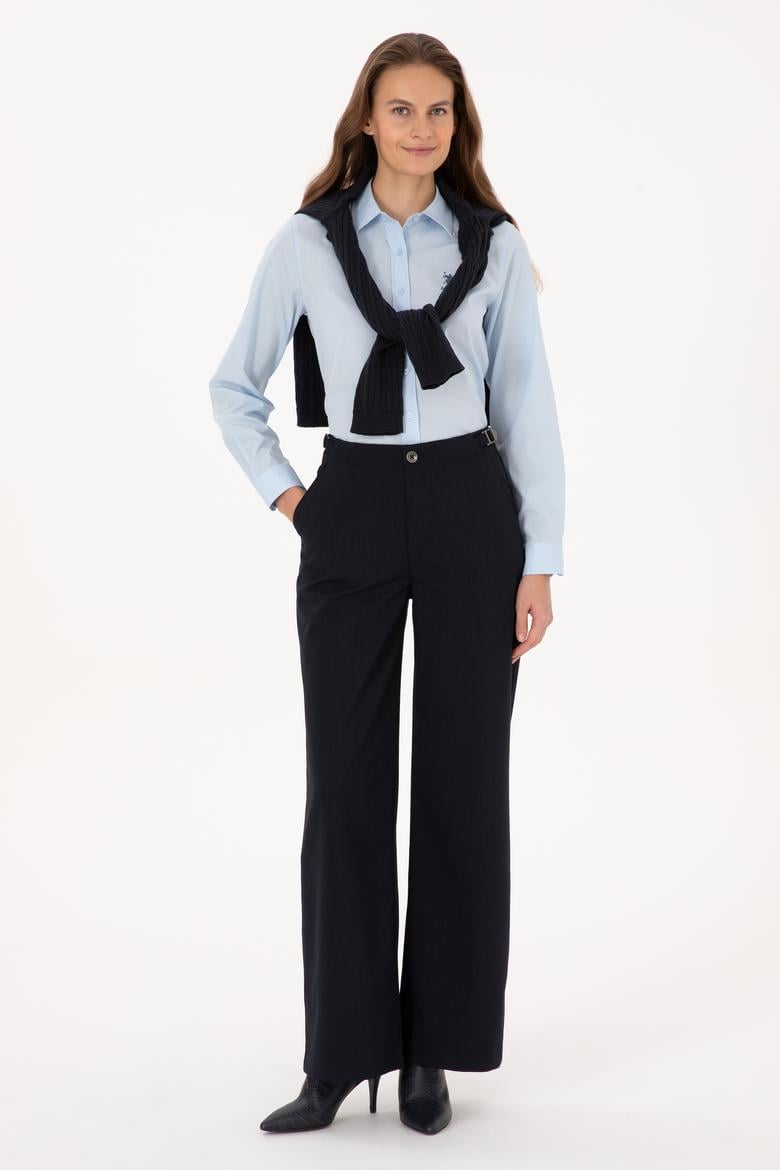 Kadın Lacivert Kanvas Pantolon