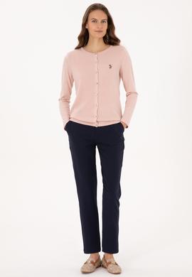 Kadın Lacivert Kanvas Pantolon - 50309259002