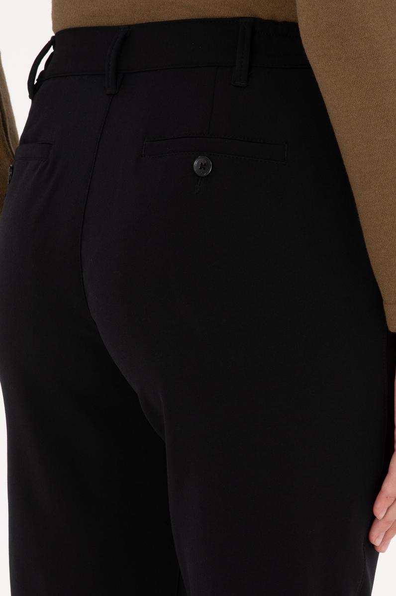 Kadın Siyah Kanvas Pantolon