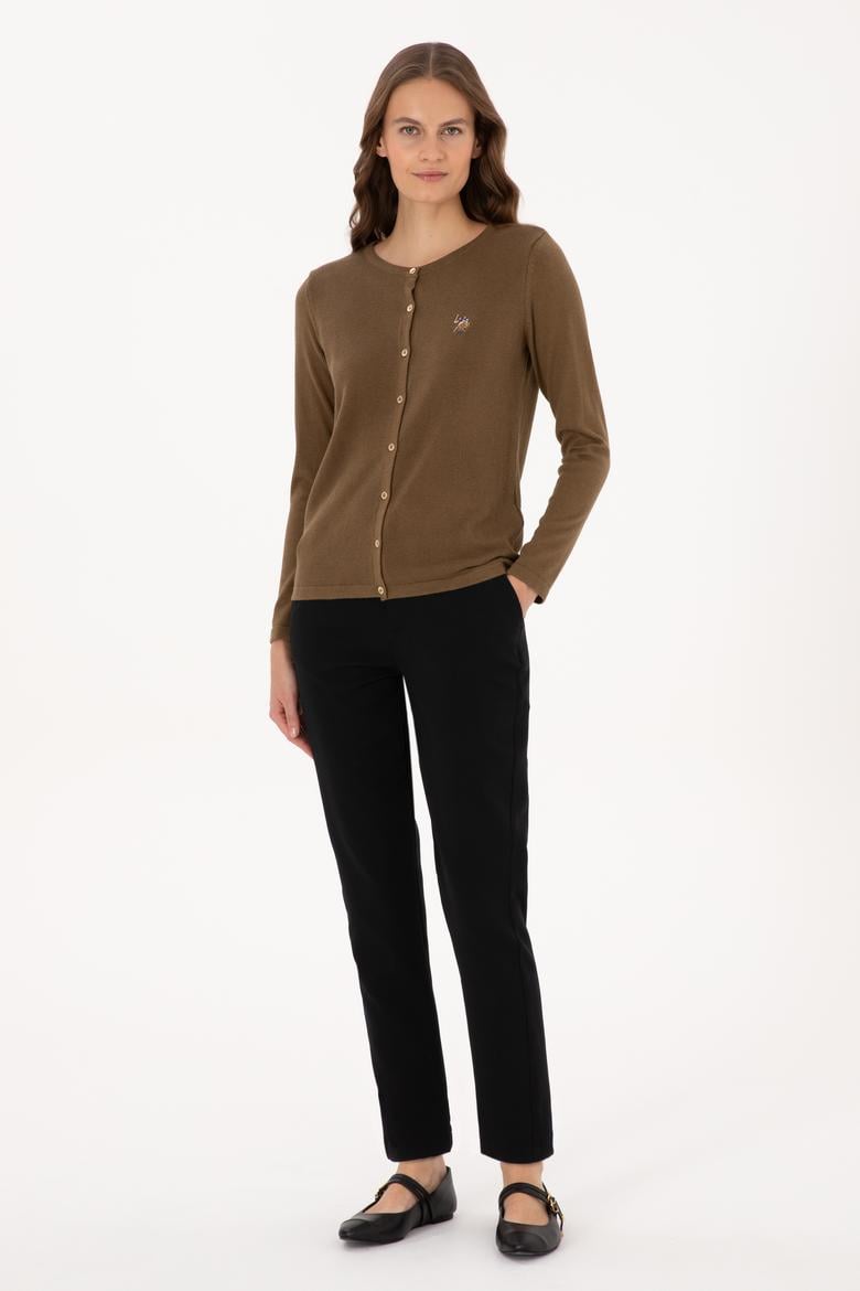 Kadın Siyah Kanvas Pantolon