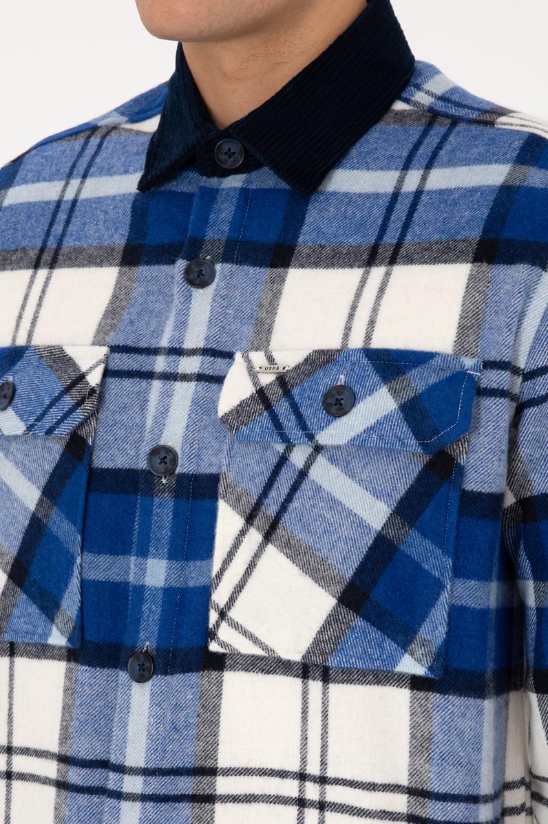 Erkek Lacivert Uzun Kollu Gömlek