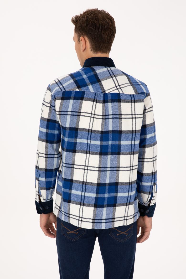 Erkek Lacivert Uzun Kollu Gömlek - 50308257017