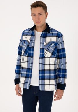 Erkek Lacivert Uzun Kollu Gömlek - 50308257017