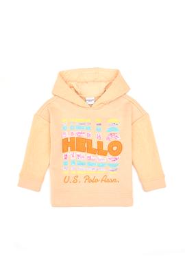 Kız Çocuk Pembe Kapüşonlu Sweatshirt - 50314268004