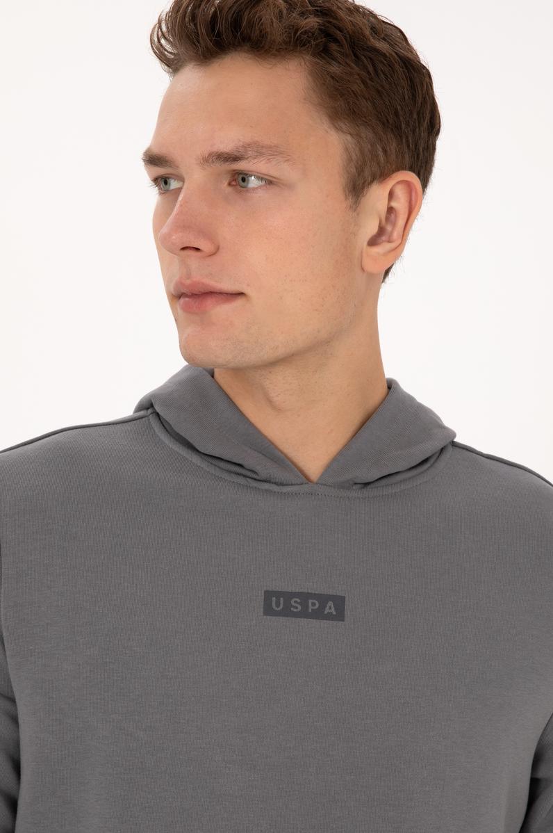 Erkek Gri Sweatshirt